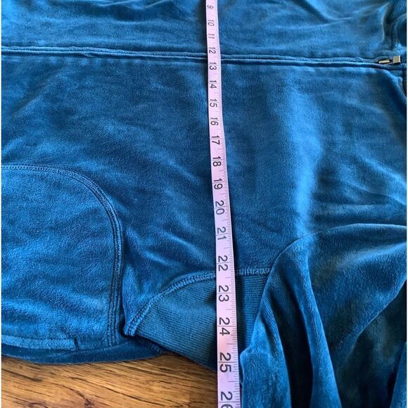 Charter Club Velour Active Jacket Plus Size - Picture 6 of 8